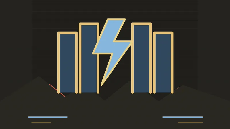 Zeus vs Hades strela deli zlate stebre in temno podzemlje